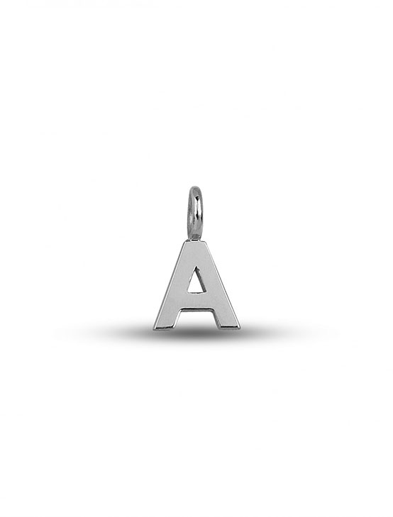 Letter A - Silver