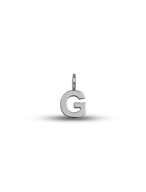 Letter G - Silver